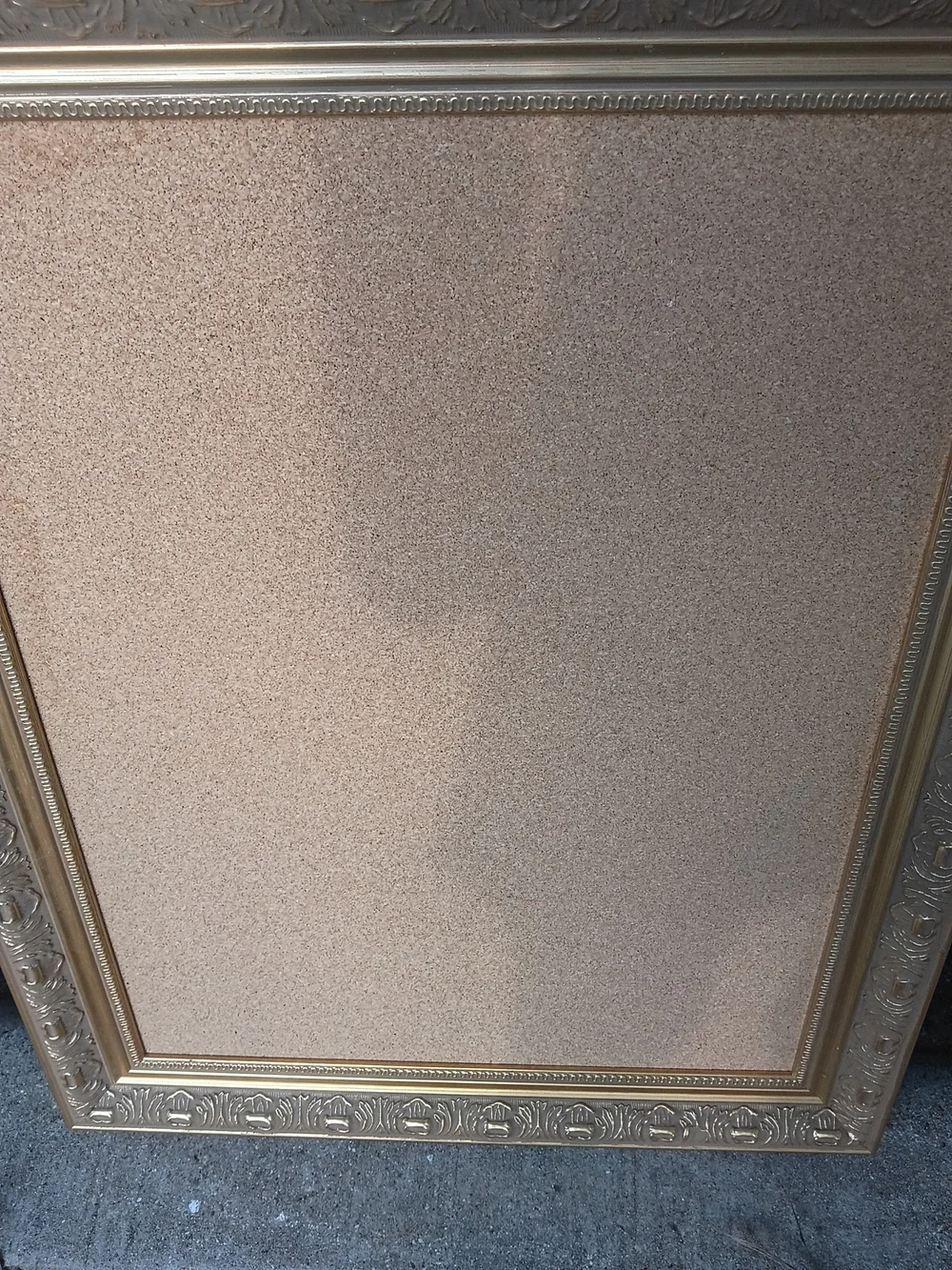 Ornate Gold Cork Bulletin Board - Gold Ballard Designs!!